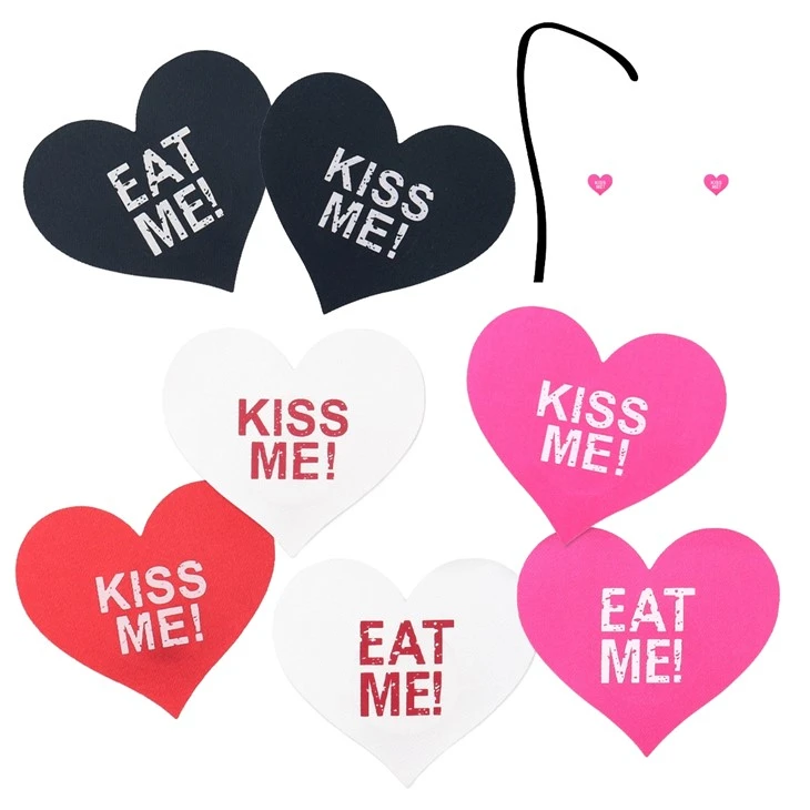 Disposable Heart-Shaped Nipple Covers factory