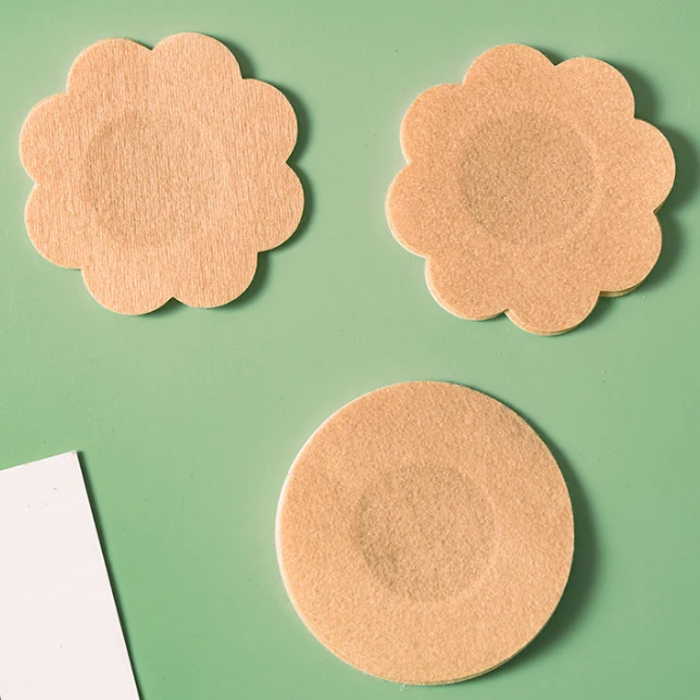 Ultra-Thin Petal-Shaped Non-Woven Nipple Covers